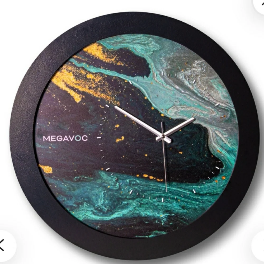 Unique Colorful Wall Clock 12